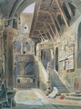 Court of the Bargello, Florence, 1839 - Thomas Hartley Cromek