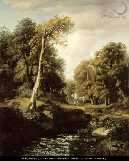 Landscape, 1850 - August Weber