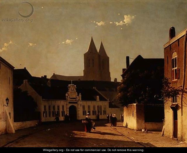 View of Arnhem, 1851 - Jan Weissenbruch