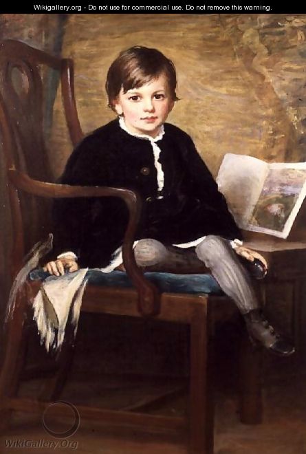 Portrait of a Boy - Henry Jr. Weigall
