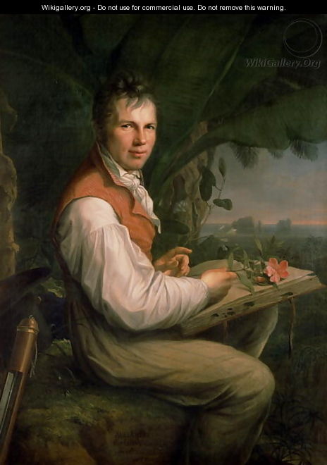 Alexander von Humboldt, 1809 - Friedrich Georg Weitsch