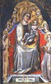 Madonna and Child Enthroned with Angels - Simone dei Crocefissi