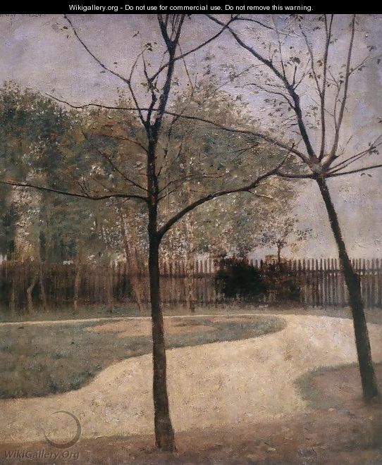 Part of a Garden 1893 - Karoly Ferenczy