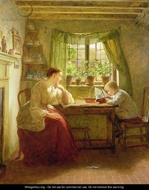 Musing on the Future, 1874 - George Smith