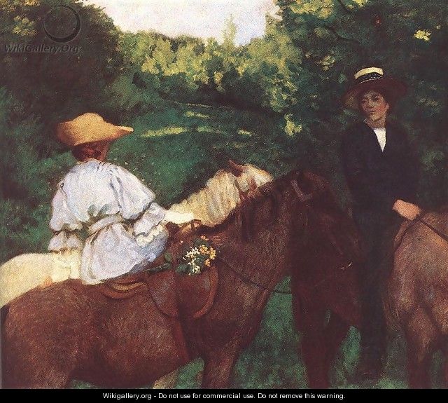 Riding Children 1905 - Karoly Ferenczy