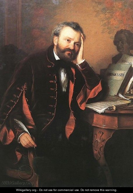 Composer Ferenc Erkel 1850s - Gyorgyi Alajos Giergl