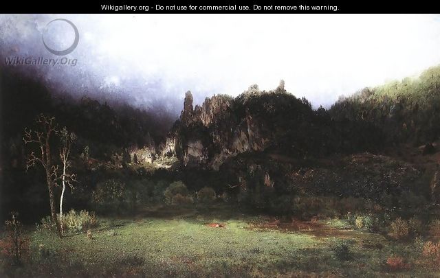Environment of Szinyei-Lipocz 1873 - Gyula Gundelfinger