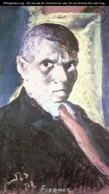 Self-portrait in Florence 1928 - David Jandi