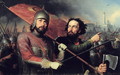 The National Uprising of Kuzma Minin d.1616 and Count Dmitry Pozharsky 1578-1642 1850 - Michail Ivanovich Skotti