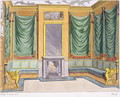 Room Design, George Smith, from Magazin des Luxus, Paris and Leipzig Vol IV, 19th century - George Smith