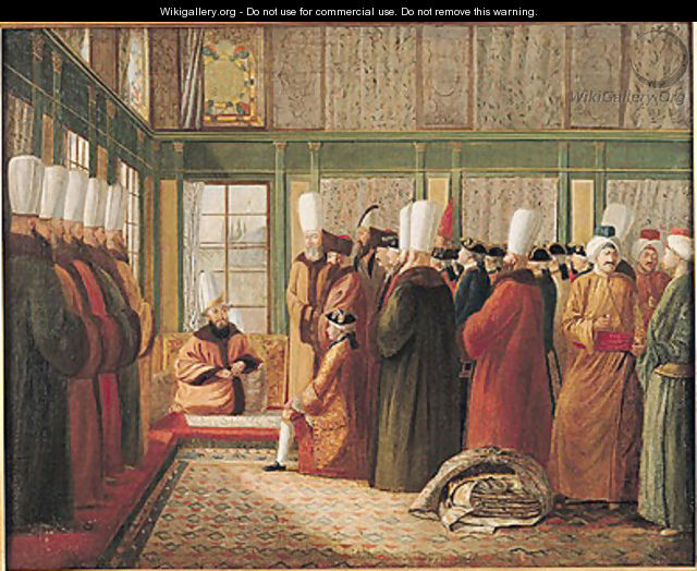 Reception of the French Ambassador by the Grand Vizier in Constantinople - Francis Smith