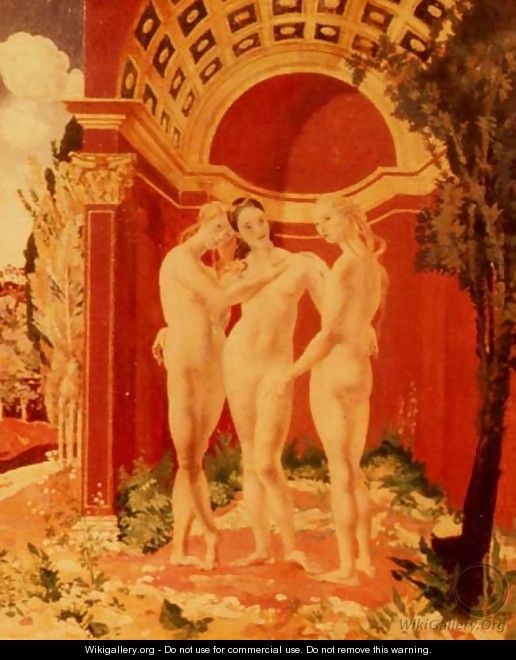 The Three Graces - Charles Sims