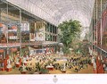 The Transept of the Crystal Palace from the Grand Entrance, 1851 - W.H. Simpson