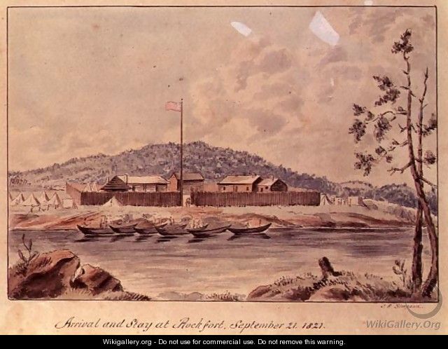 Arrival and Stay at Rockfort, 1821 - John Simpson