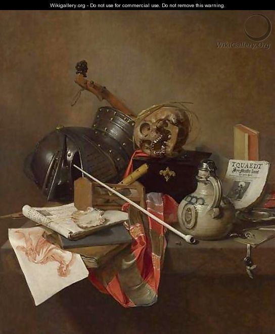 Vanitas Still-Life 1648 - Jan Jansz. Treck