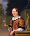 Portrait of a Lady 1670s - Pieter Cornelisz. van SLINGELANDT