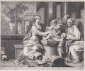 The Holy Family with a Dove - Matthys Pool