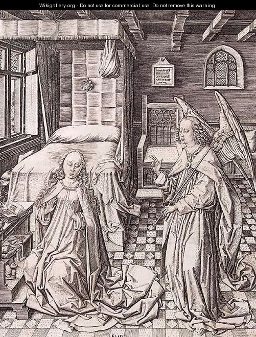 The Annunciation c. 1480 - FVB Master