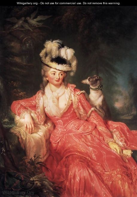 Wilhelmine Encke, Countess Lichtenau 1776 - Anna Dorothea Therbusch