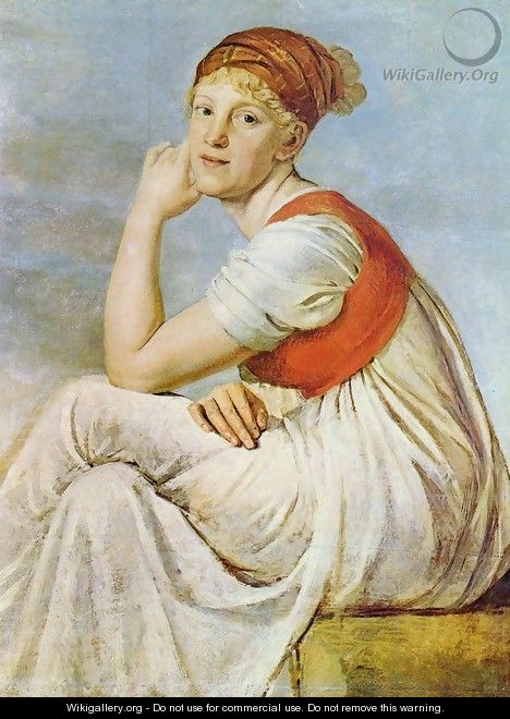 Portrait of Heinrike Dannecker 1802 - Christian Gottlieb Schick