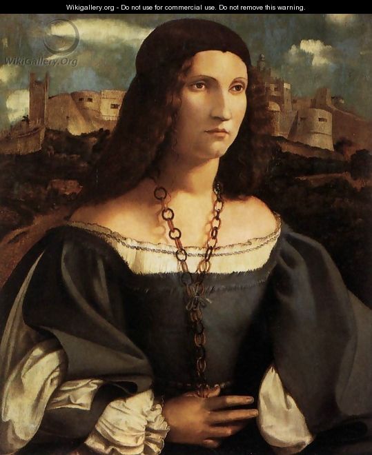 Portrait of Alda Gambara 1515-16 - Altobello Melone