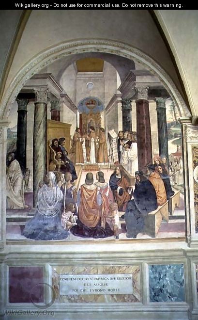 Life of St. Benedict - & Sodoma, G. (1477-1549) Signorelli, L. (c.1441-1523)