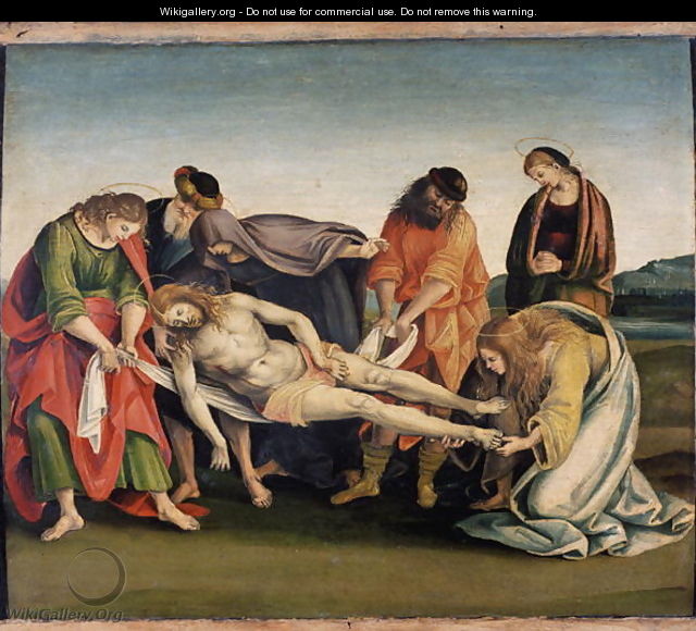 Christ being carried to his tomb, c.1507 - Luca Signorelli