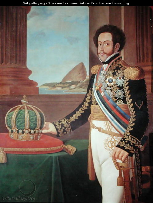 Pedro I 1798-1834 Emperor of Brazil, 1825 - Henrique Jose da Silva