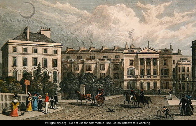 St. Andrews Place, Regents Park, 1828 - Thomas Hosmer Shepherd