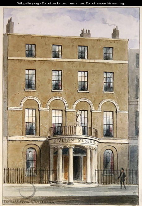 The Liverian Museum, 1850 - Thomas Hosmer Shepherd