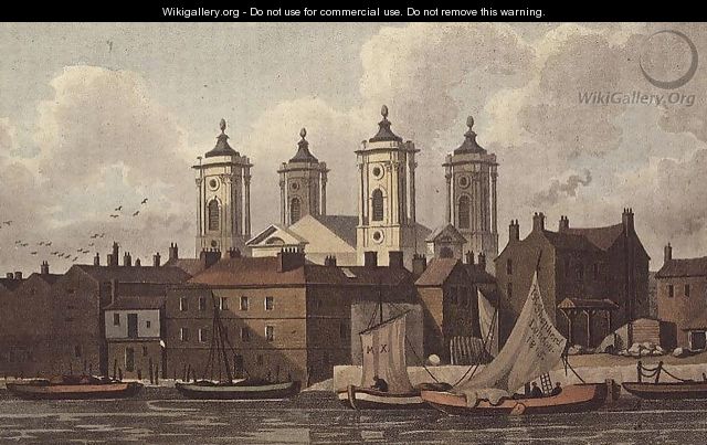 St. Johns Church Westminster, 1815 - Thomas Hosmer Shepherd