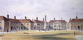 View of Charles Hoptons Alms Houses, 1852 - Thomas Hosmer Shepherd
