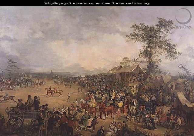 The Clifton Race-Course, 1836 - Rolinda Sharples