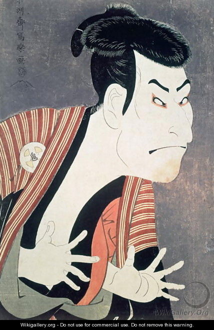 The actor Otani Oniki, pub. by Tsutaya Jusaburo, 1794 - Toshusai Sharaku