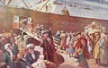 Emigrants bound for Canada aboard RMS Empress, Liverpool, 1913 - Charles Mills Sheldon