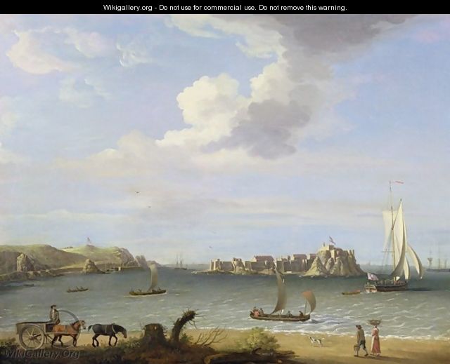 Elizabeth Castle, Jersey, 1764 - Dominic Serres
