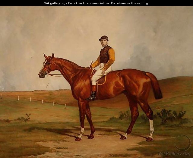 Portrait of a Racehorse, 1884 - William A. Sextie