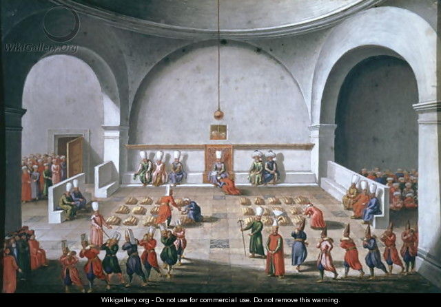 Jan Gninskis Mission to Istanbul, Ceremony of Payment to the Soldiers, 1679 - Pierre Paul Sevin