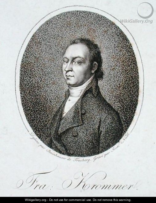 Franz Krommer 1759-1831 engraved by Jean Neidl - (after) Stainhauser, Gandolph Ernst