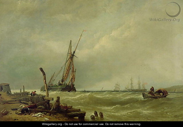 On the Texel, 1856 - William Clarkson Stanfield