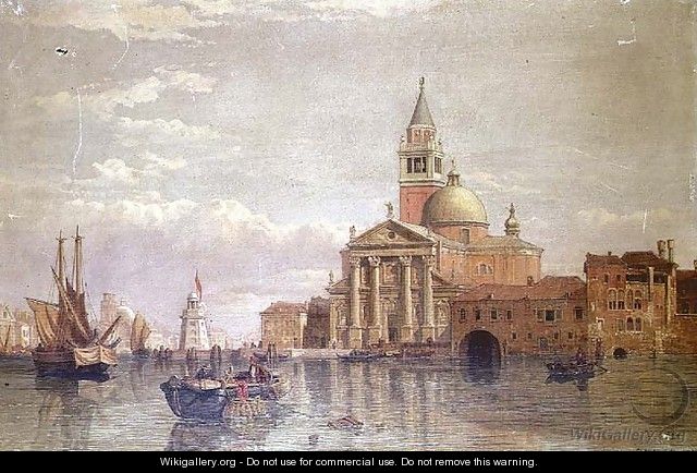 San Giorgio Maggiore, Venice - George Clarkson Stanfield