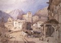 Village in the Tyrol - George Clarkson Stanfield