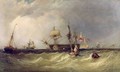 Men-of-War off Portsmouth, England, 1855 - William Clarkson Stanfield
