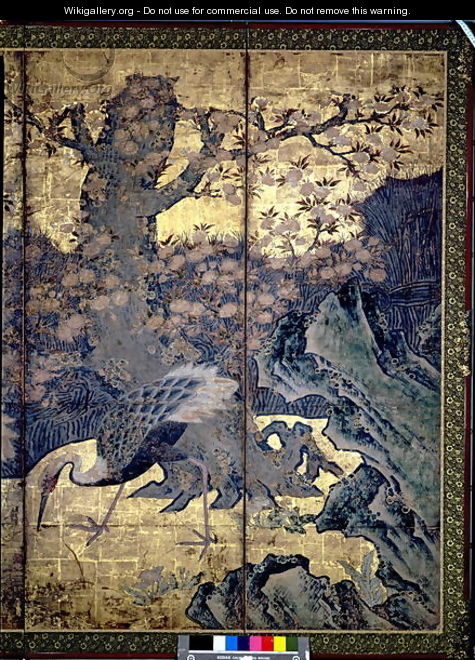 Birds and Flowers of the Four Seasons 6 - Kano Soshu