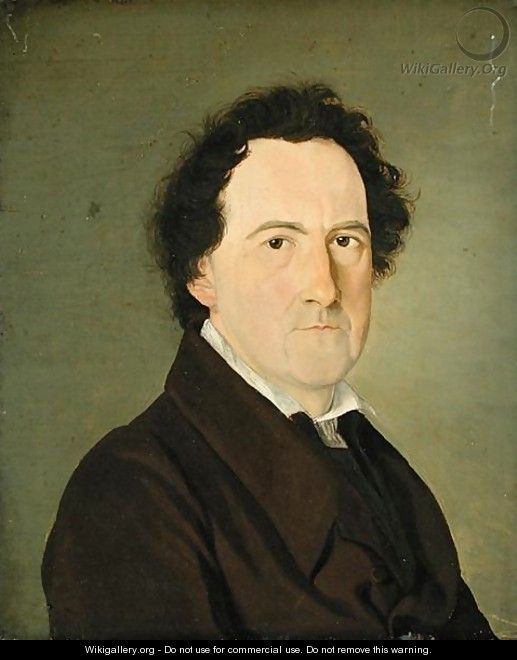 The Painter Heinrich Herterich 1772-1852, 1825 - Erwin Speckter