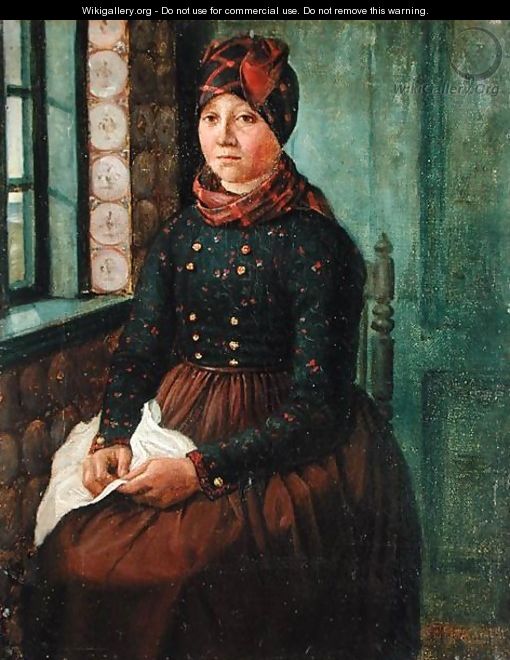 Girl from Fano, 1834 - Erwin Speckter