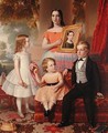The Clark Children, 1846 - Frederick R. Spencer