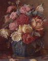 Roses in a Vase - Frederick R. Spencer