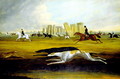 The Pinckney Family Coursing at Stonehenge, 1845 - Samuel Spode