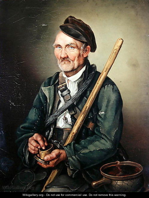 The Pot Binder from Botteroder, 1842 - Johann Georg Soemmer